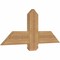 Ekena Millwork Eugene Smooth Timber Gable Bracket, Western Red Cedar, 36"W x 15"H x 1 1/2"D x 5 1/2"F, 10/12 Pitch GBW036X15X0206EUG00SWR - alternate 4